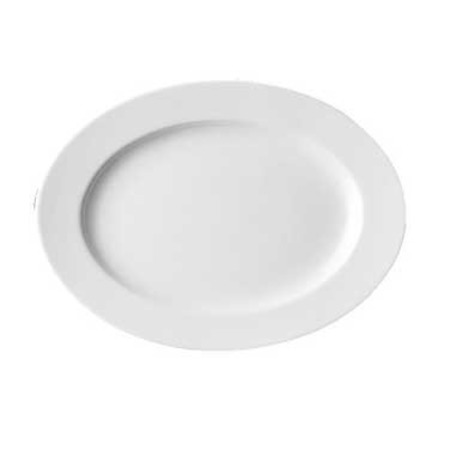 ROSENTHAL SAMBONET PADERNO Platter, 13", oval, Epoque, white 10630-800001-32633
